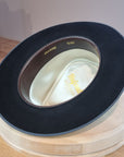 BOGART FEDORA | 50X BEAVER BLEND | BLACK | SIZE 59, US 7 3/8
