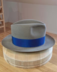 CAGNEY FEDORA | RABBIT & HARE DELUXE BLEND | STONE COLOR | SIZE 60, US 7 1/2