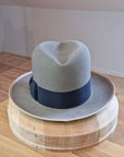CAGNEY FEDORA | STONE COLOR | 50X BEAVER BLEND | SIZE 61, US 7 5/8