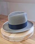 CAGNEY FEDORA | STONE COLOR | 50X BEAVER BLEND | SIZE 61, US 7 5/8