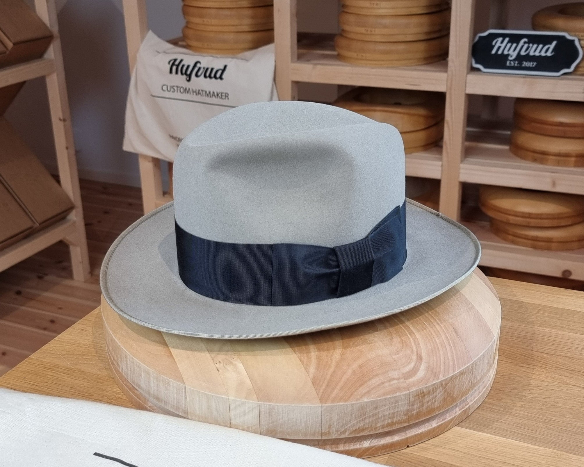 DURHAM 1922 FEDORA | BEAVER FIFTY | DOVE GRAY COLOR | SIZE 58, US