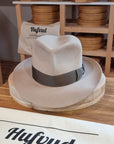 LEIFUR Adventure FEDORA | 5X BEAVER | LIGHT FAWN COLOR | WESTERN WEIGHT | SIZE 58, US 7 1/4 - Hufvud
