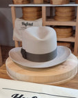 LEIFUR Adventure FEDORA | 5X BEAVER | LIGHT FAWN COLOR | WESTERN WEIGHT | SIZE 58, US 7 1/4 - Hufvud