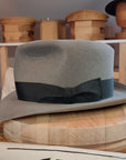 LEIFUR Adventure FEDORA | BEAVER FIFTY | GRANITE COLOR | WESTERN WEIGHT | SIZE 60, US 7 1/2 - Hufvud
