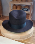 LEIFUR Adventure FEDORA | BEAVER HUNDRED | DARK BROWN COLOR LIMITED EDITION | WESTERN WEIGHT | SIZE 59, US 7 3/8 - Hufvud