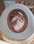 LEIFUR Adventure FEDORA | BEAVER HUNDRED | NATURAL COLOR LIMITED EDITION | WESTERN WEIGHT | SIZE 58, US 7 1/4 - Hufvud