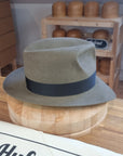 LEIFUR Adventure FEDORA | BEAVER HUNDRED | PECAN COLOR LIMITED EDITION | WESTERN WEIGHT | SIZE 58, US 7 1/4 - Hufvud