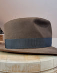 LEIFUR Lucky FEDORA | 100X BEAVER | SABLE BROWN | US 7 1/2, EU 60