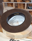 LEIFUR Lucky FEDORA | BEAVER FIFTY | SABLE BROWN | SIZE 59, US 7 3/8