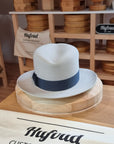 LEIFUR Lucky FEDORA | NUTRIA | PLAYA COLOR | SIZE 58, US 7 1/4 - Hufvud