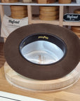 LEIFUR Lucky FEDORA | RABBIT & HARE DELUXE BLEND FELT | SABLE BROWN COLOR | SIZE 58, US 7 1/4 - Hufvud