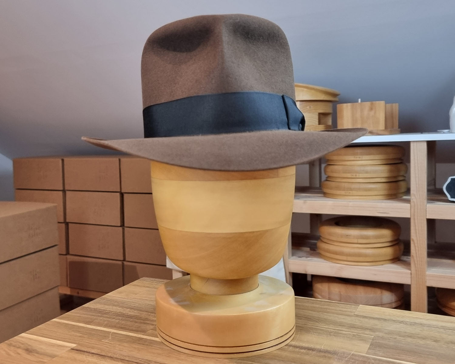 LEIFUR Lucky Fedora Rabbit & Hare Blend Multiple Sizes – Hufvud