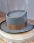 RAGNAR FEDORA | 50X BEAVER BLEND | STONE COLOR | SIZE 60, US 7 1/2