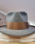 RAGNAR FEDORA | 50X BEAVER BLEND | STONE COLOR | SIZE 60, US 7 1/2