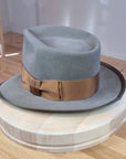 RAGNAR FEDORA | 50X BEAVER BLEND | STONE COLOR | SIZE 60, US 7 1/2