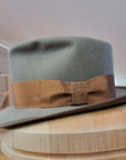 RAGNAR FEDORA | 50X BEAVER BLEND | STONE COLOR | SIZE 60, US 7 1/2