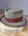 RAGNAR FEDORA | 50X BEAVER BLEND | WHISKEY COLOR | SIZE 58, US 7 1/4
