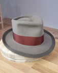 RAGNAR FEDORA | 50X BEAVER BLEND | WHISKEY COLOR | SIZE 58, US 7 1/4