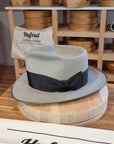 RAGNAR FEDORA | BEAVER FIFTY | DOVE GRAY COLOR | SIZE 58, US 7 1/4 - Hufvud