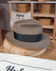RAGNAR FEDORA | BEAVER FIFTY | WHISKEY COLOR | SIZE 58, US 7 1/4 - Hufvud