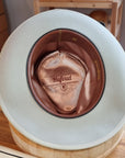 RAGNAR FEDORA | RABBIT & HARE DELUXE BLEND FELT | SILVERBELLY COLOR | MULTIPLE SIZE AVAILABLE - Hufvud
