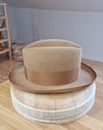 SVEN HOMBURG | 50X BEAVER BLEND | CAMEL COLOR | SIZE 59, US 7 3/8