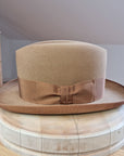 SVEN HOMBURG | 50X BEAVER BLEND | CAMEL COLOR | SIZE 59, US 7 3/8