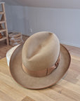 SVEN HOMBURG | 50X BEAVER BLEND | CAMEL COLOR | SIZE 59, US 7 3/8
