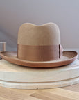 SVEN HOMBURG | 50X BEAVER BLEND | CAMEL COLOR | SIZE 59, US 7 3/8