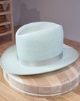 WESTERN UPCYCLE | 4X BEAVER BLEND | SILVERBELLY | SIZE 57, US 7 1/8