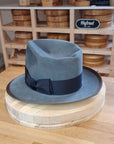 WHIPPET FEDORA | 100X BEAVER | EMERALD GRAY COLOR | SIZE 60, US 7 1/2