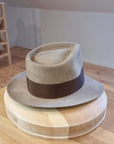WHIPPET FEDORA | 100X NUTRIA | DRIFTWOOD COLOR | SIZE 58, US 7 1/4