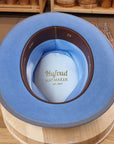 WHIPPET FEDORA | 50X BEAVER BLEND | MAJESTIC BLUE | SIZE 62, US 7 3/4
