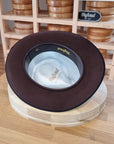 WHIPPET FEDORA | 50X BEAVER | DARK BROWN RUST COLOR | SIZE 58, US 7 1/4