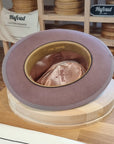 WHIPPET FEDORA | BEAVER FIFTY | DUSTY ROSE COLOR | SIZE 59, US 7 3/8 - Hufvud