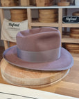 WHIPPET FEDORA | BEAVER FIFTY | DUSTY ROSE COLOR | SIZE 59, US 7 3/8 - Hufvud