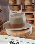 WHIPPET FEDORA | BEAVER FIFTY | FAWN COLOR | SIZE 62, US 7 3/4 - Hufvud