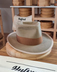 WHIPPET FEDORA | BEAVER FIFTY | FAWN COLOR | SIZE 62, US 7 3/4 - Hufvud