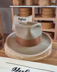 WHIPPET FEDORA | BEAVER FIFTY | FAWN COLOR | SIZE 62, US 7 3/4 - Hufvud