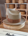 WHIPPET FEDORA | BEAVER FIFTY | FAWN COLOR | SIZE 62, US 7 3/4 - Hufvud