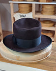 WHIPPET FEDORA | BEAVER FIFTY | OXBLOOD COLOR | SIZE 60, US 7 1/2 - Hufvud