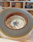 WHIPPET FEDORA | BEAVER FIFTY | STONE COLOR | SIZE 60, US 7 1/2 - Hufvud