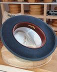 WHIPPET FEDORA | RABBIT & HARE DELUXE BLEND | OCEAN COLOR | SIZE 58, US 7 1/4 - Hufvud