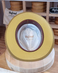 WHIPPET FEDORA | RABBIT & HARE DELUXE BLEND | SUNSHINE COLOR | SIZE 59, US 7 3/8
