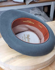 BOGART FEDORA | EMERALD GRAY | 100X BEAVER | SIZE 58, US 7 1/4