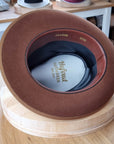 OLAV FEDORA | 50X BEAVER BLEND | COGNAC | SIZE 58, US 7 1/4