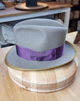 OLAV FEDORA | STONE | RABBIT & HARE DELUXE FELT | SIZE 60, US 7 1/2