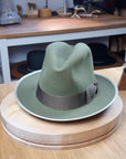 NEW STYLE | SAGE GREEN | RABBIT & HARE DELUXE FELT | SIZE 60, US 7 1/2