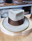 BOGART FEDORA | SILVERBELLY| 100X BEAVER | SIZE 57, US 7 1/8