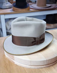 BOGART FEDORA | SILVERBELLY| 100X BEAVER | SIZE 57, US 7 1/8
